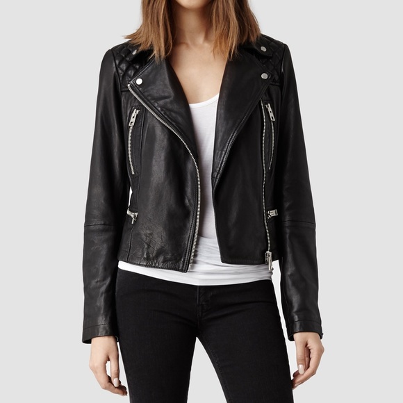 All Saints Jackets & Blazers - All Saints Leather Jacket